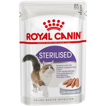 Royal Canin Sterilised (паштет), пауч для стерилизованных кошек, 85 г