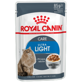 Royal Canin Ultra Light (в соусе), пауч для полных кошек, 85 г