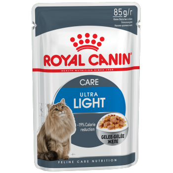 Royal Canin Ultra Light (в желе), пауч для полных кошек, 85 г