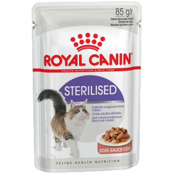 Royal Canin Sterilised (в соусе), пауч для стерилизованных кошек, 85 г