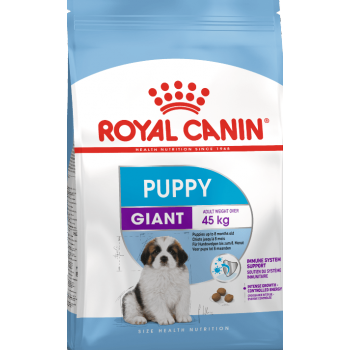 Royal Canin Giant Puppy, для щенков собак очень крупных размеров 2-8 мес, 15 кг