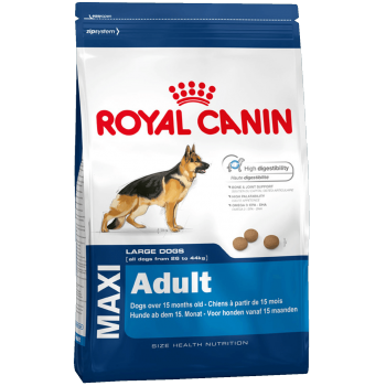 Royal Canin Maxi Adult, для взрослых собак крупных размеров, 15 кг