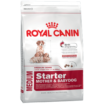Royal Canin Medium Starter, для беременных, кормящих сук и щенков до 2 мес, 4 кг