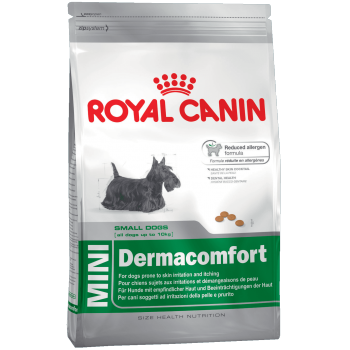 Royal Canin Mini Dermacomfort, для собак мелких пород с зудящей кожей, 2,0 кг Royal Canin Mini Dermacomfort, для собак мелких пород с зудящей кожей, 2,0 кг
