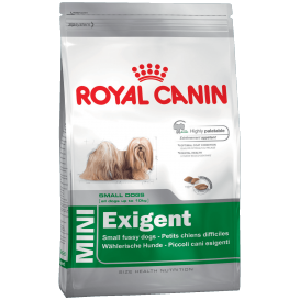 Royal Canin Mini Exigent, для собак мелких пород, привередливых в питании, 2 кг